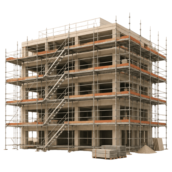 Ponteggi per cantieri